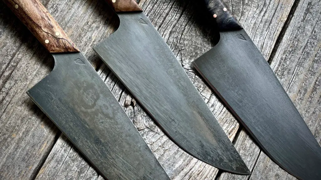 How to Darken Stainless Steel Knife